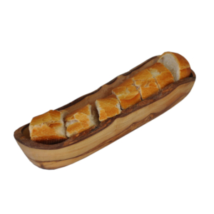 Olive Wood Bread Dish